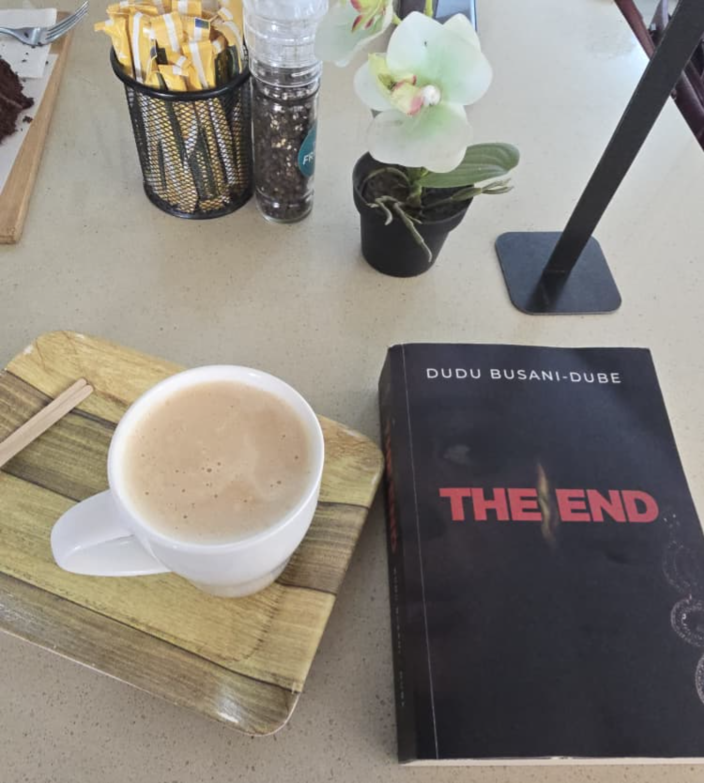 coffee and book